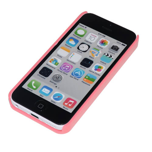 iPhone 5C rózsaszín műanyag tok szublimáláshoz, préseléshez