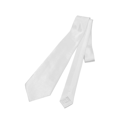 Szublimálható fehér nyakkendő