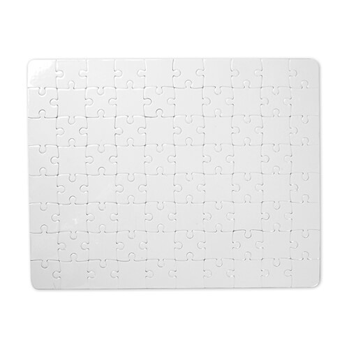 Szublimálható karton puzzle - 24,5 x 19 cm 80 darabos