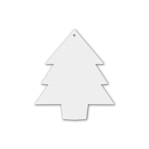 Karácsonyfa alakú filc dísz szublimáláshoz, préseléshez