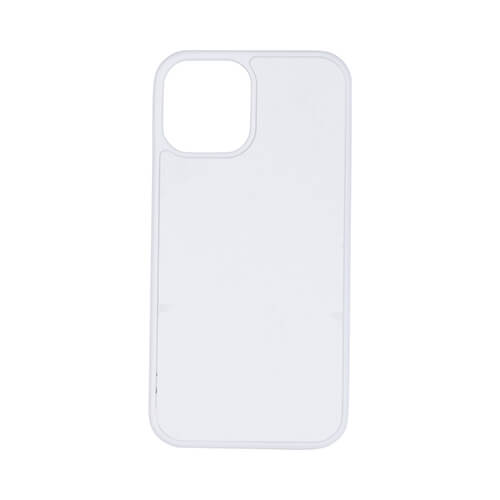 Szublimálható iPhone 12 Pro gumi tok - fehér