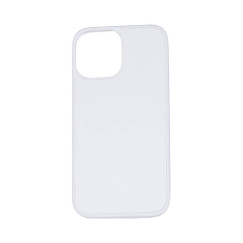 Szublimálható iPhone 12 Pro Max gumi tok - fehér