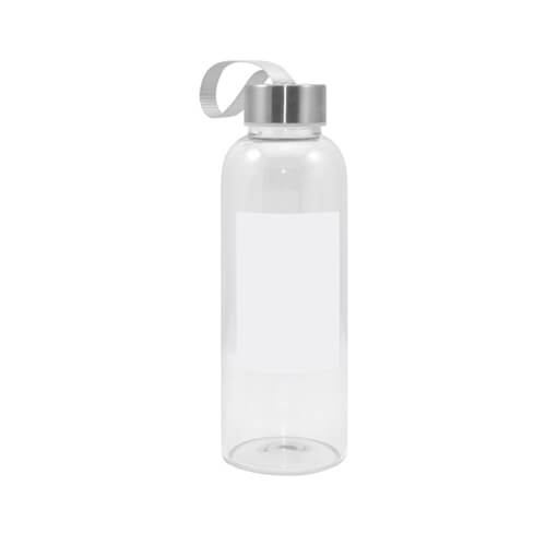 Szublimálható 420 ml-es üvegpalack szögletes