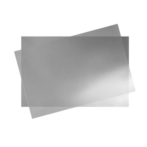 Egy csomag (20 lap) ezüst színű kristály fólia, A4, JP12B