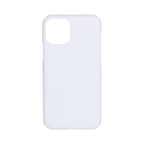 Szublimálható iPhone 11 Pro 3D matt műanyag teljes tok - fehér