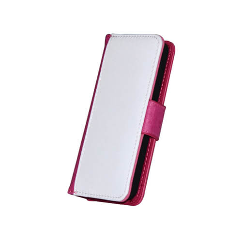 iPhone 5/5S rózsaszín eco bőr tok szublimáláshoz, préseléshez