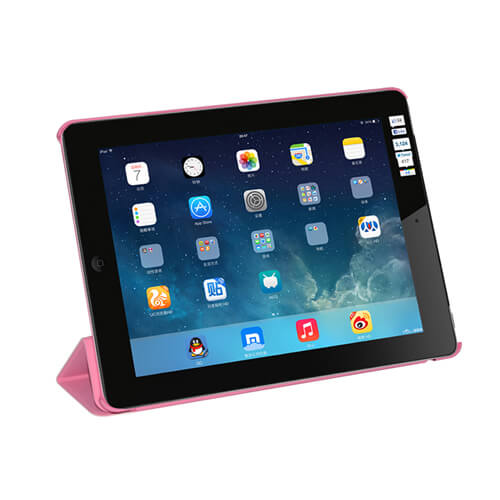 iPad rózsaszín műanyag tok szublimáláshoz, préseléshez