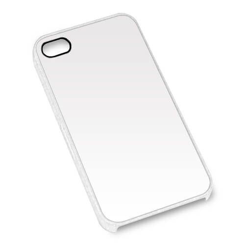 iPhone 4/4S áttetsző műanyag tok szublimáláshoz, préseléshez