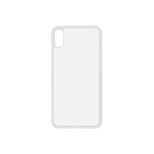 Szublimálható iPhone XR műanyag fehér 3D tok