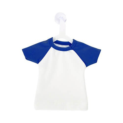 Szublimálható Mini póló akasztóval - kék