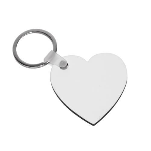 Szív alakú MDF kulcstartó szublimáláshoz, préseléshez