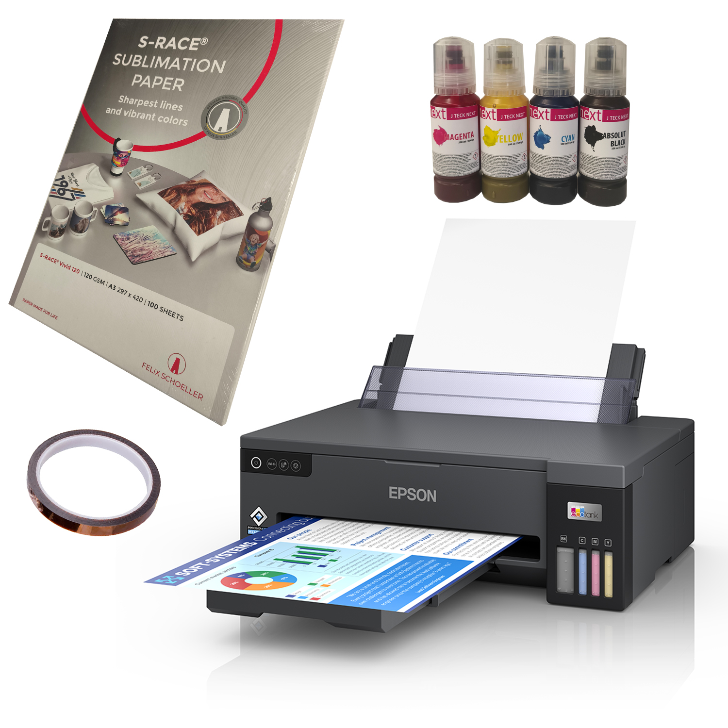 Epson L11050 szublimációs nyomtató szett A3-as