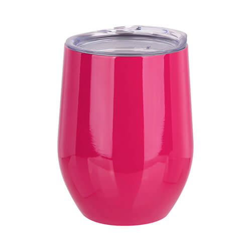 Szublimálható 360 ml-es, forralt boros pohár- sötét pink
