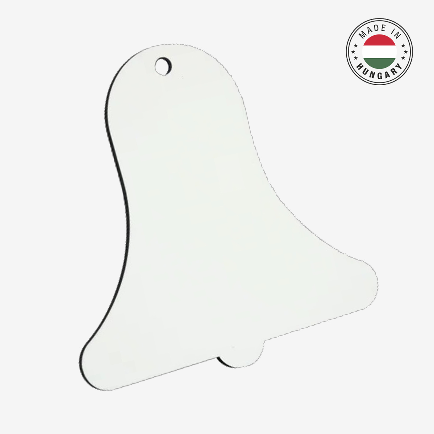 Szublimálható MDF karácsonyfadísz csengő