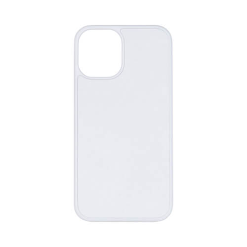Szublimálható iPhone 12 Mini gumi tok - fehér