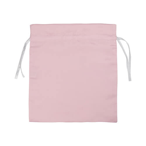 Szublimálható szatén zsák 35 x 38 cm- pink